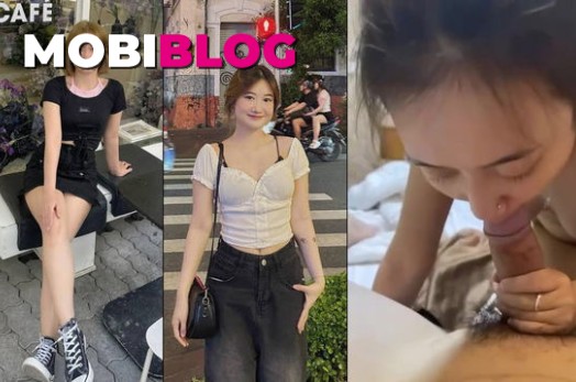 Đang doggy anh còn móc đít em nữa
