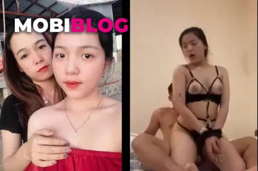 Em gái ngoan ngoãn hiền lành lộ clip hóa thần dâm trên giường với bạn trai